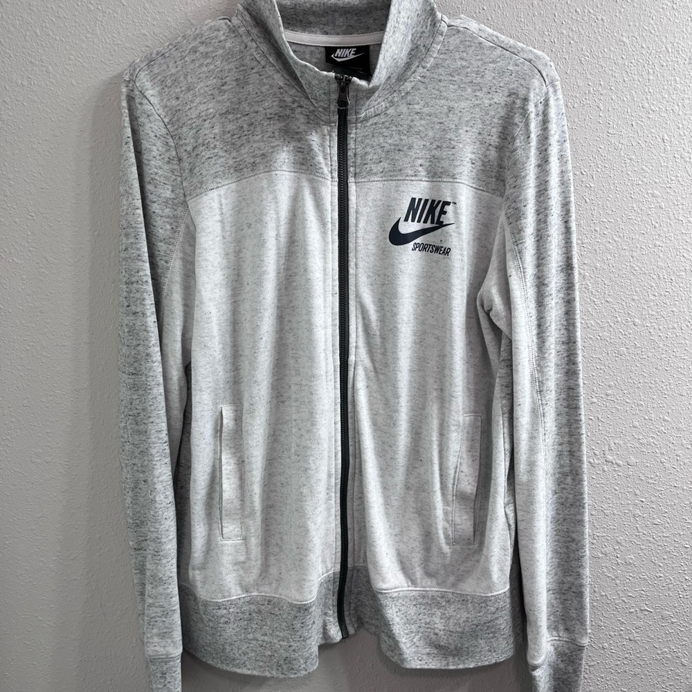 Nike Heather Gray Sportswear Jacket